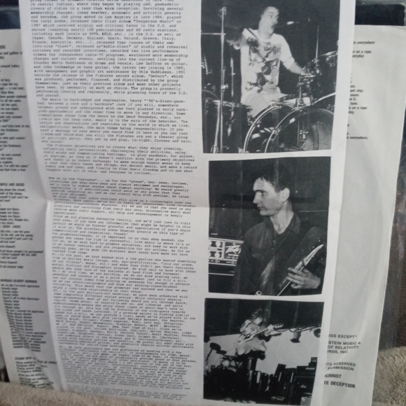 1990 TEST PRESSING THE FIXTURES DEFECT!! - Picture 6 of 7